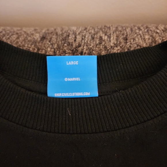 CIVIL REGIME X DEADPOOL & WOLVERINE “IN CHAOS WE BLOOM” OVERSIZED TEE SIZE L - Picture 3 of 5